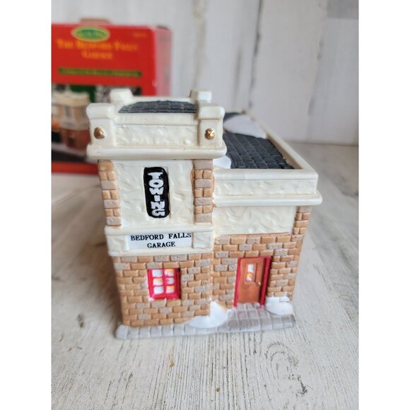 Bedford falls Garage It's a wonderful Life Vintage village accessory xmas - Picture 5 of 8
